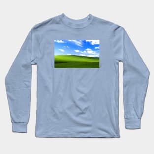 Windows XP Meadow Long Sleeve T-Shirt